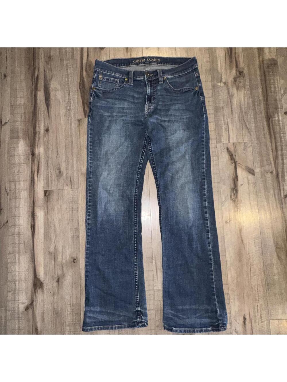 Cody James Jeans Men's Size 31x32‎ Western Cowboy Boot Cut Stretch Medium Wash